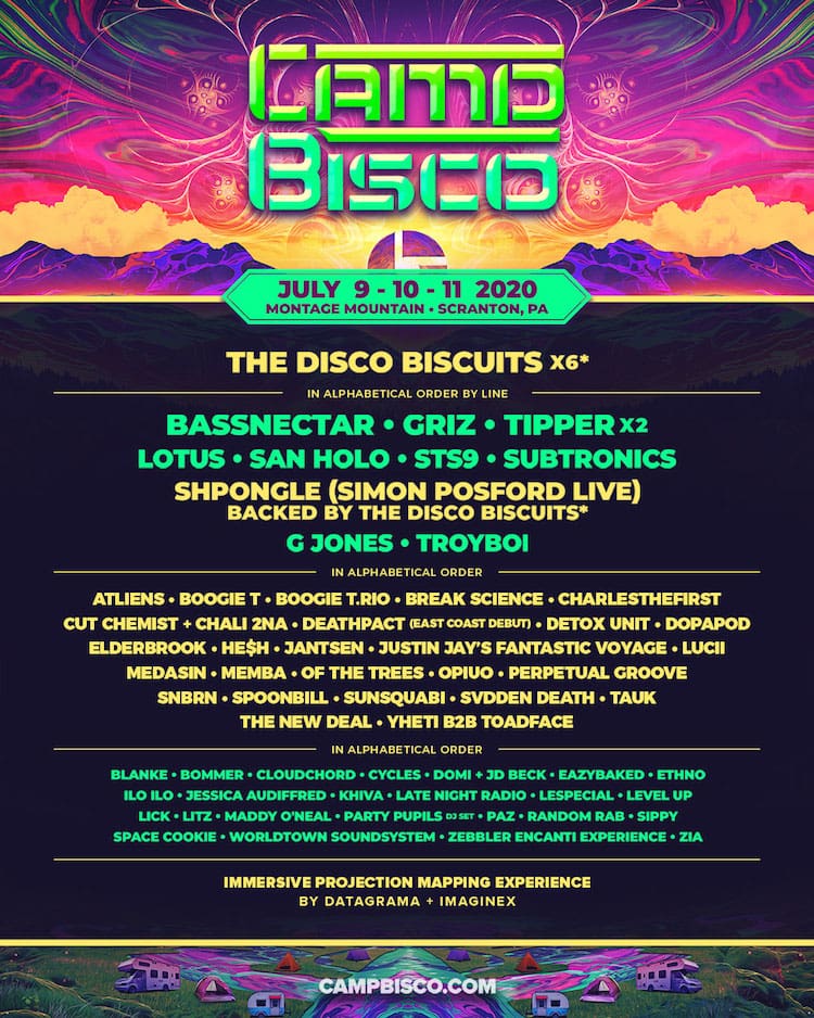 Bassnectar at Camp Bisco 2020
