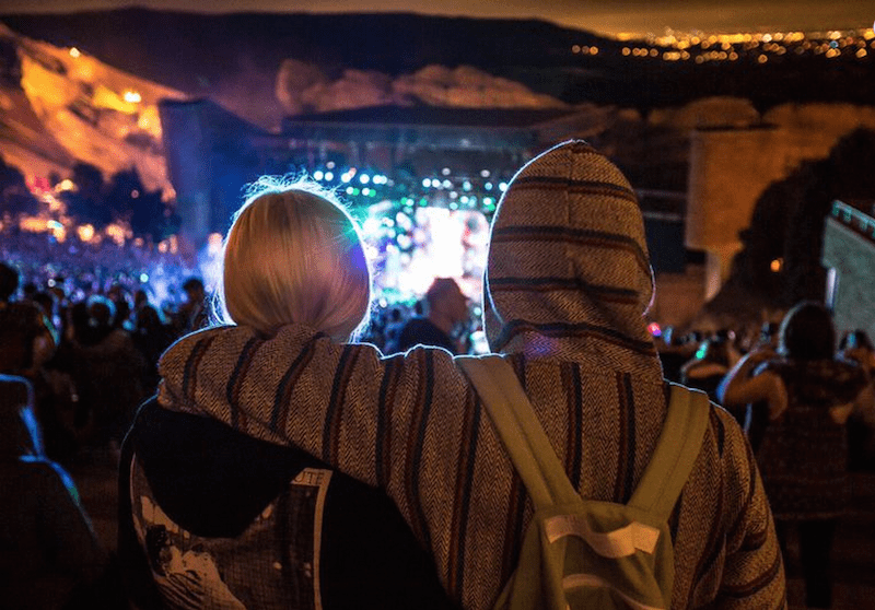 Bassnectar Love Hope Strength bone marrow drive at Red Rocks